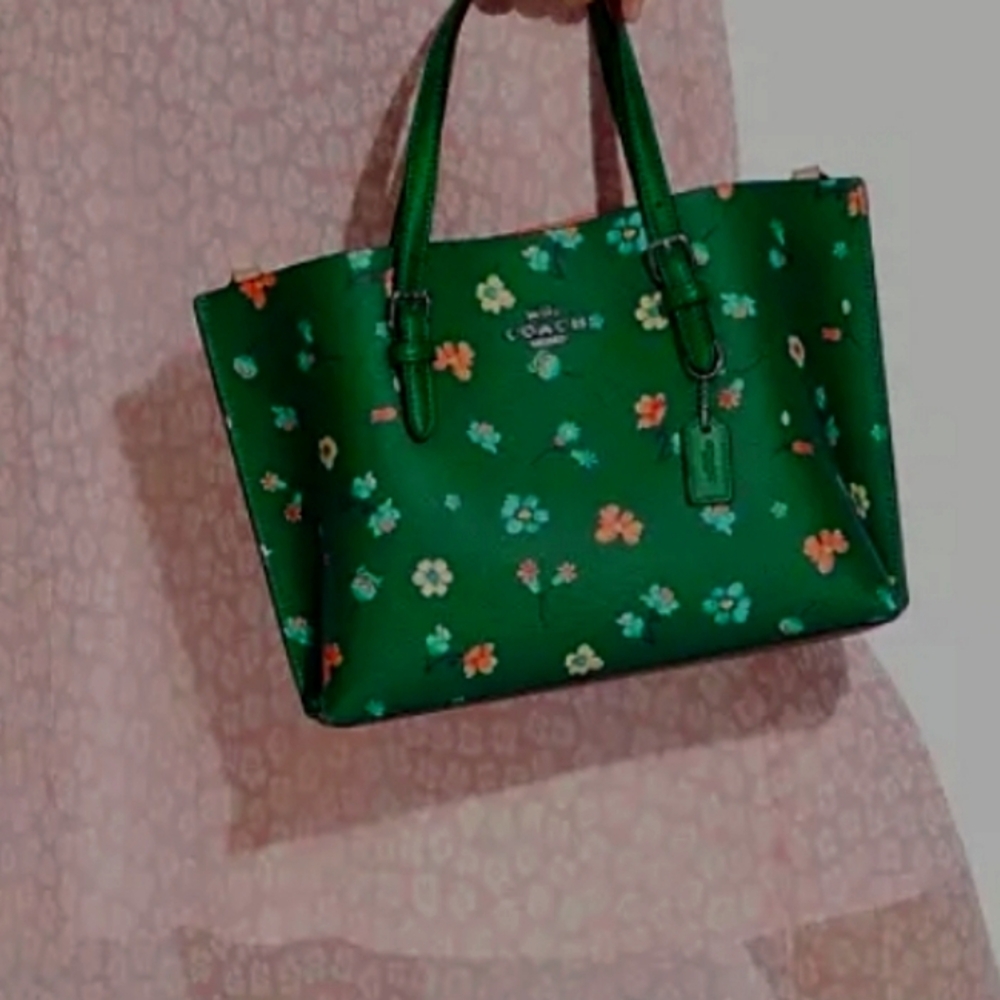 Mollie Tote Bag 25 With Mystical Floral Print